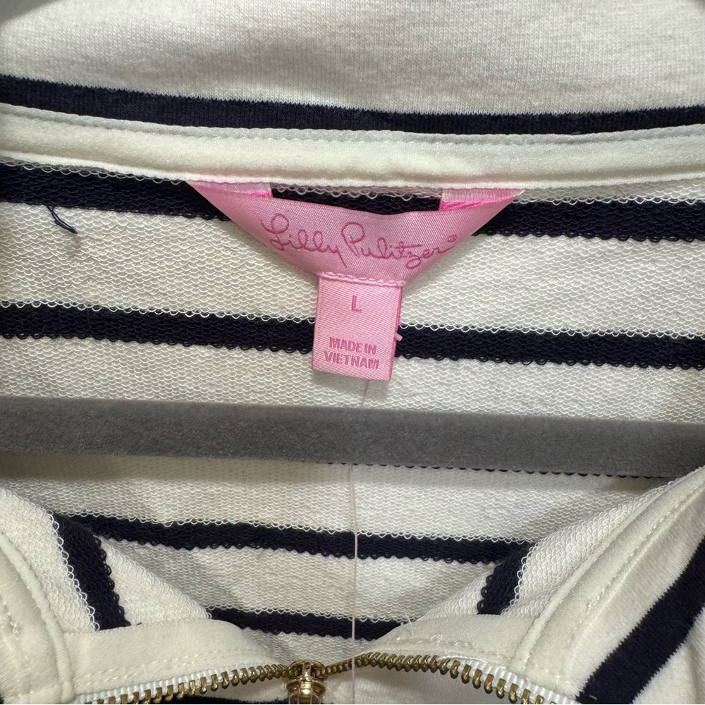 NWT Lilly Pulitzer Striped Long Sleeve Dress - Picture 4 of 7